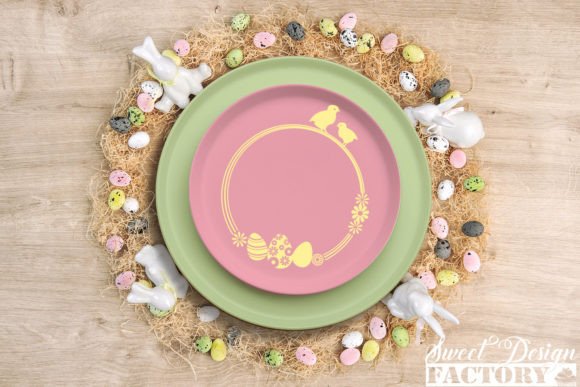 Download Easter Round Sign Cut Files - Cut files Collection