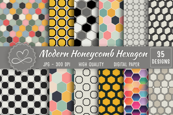 Download Modern Honeycomb Hexagon Pattern - Premium Resources